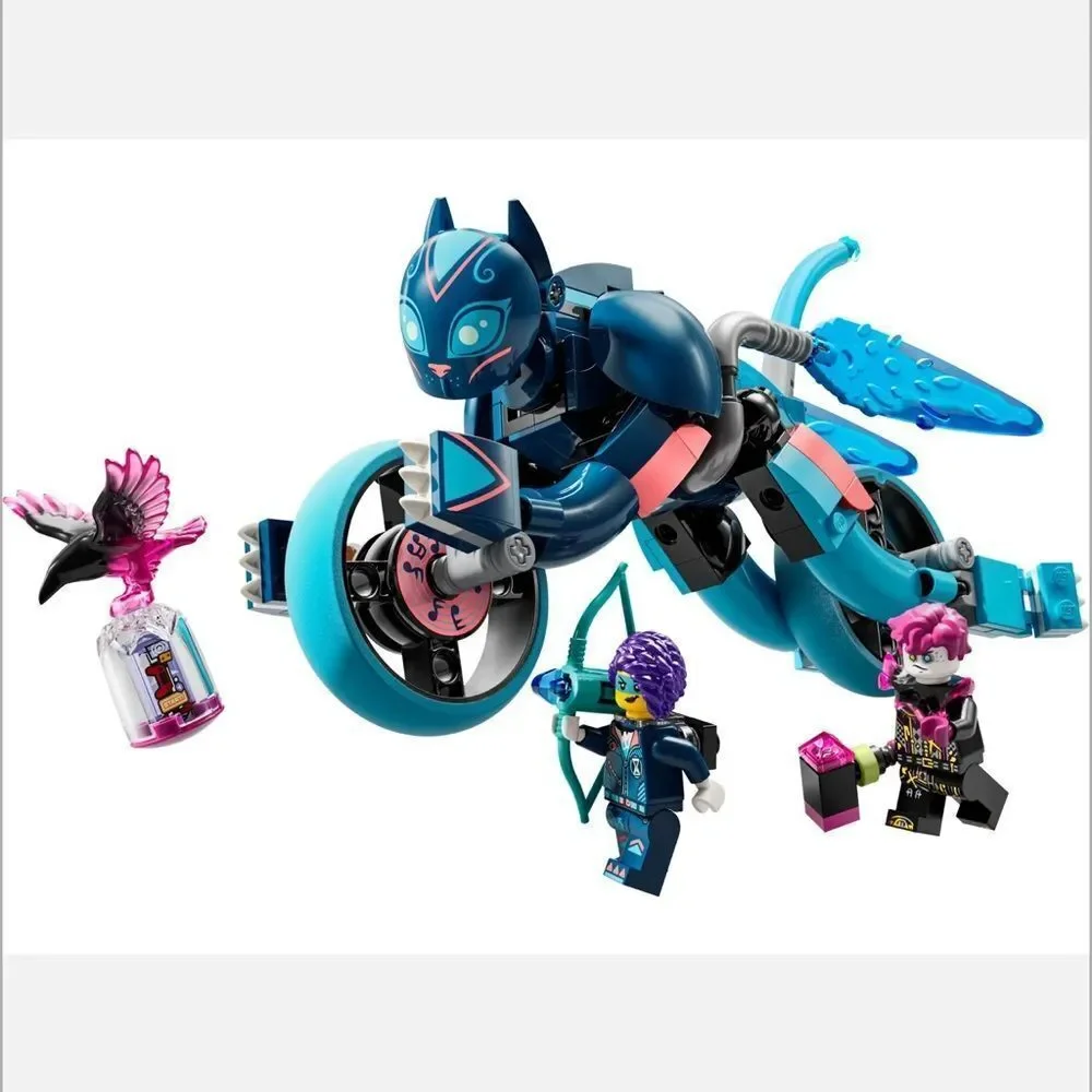 New in Box LEGO DREAMZzz Dreams #71479 Zoey's Cat Motorcycle Lego Set